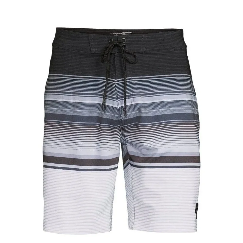 No Boundaries Men’s Knee High Swim Trunks Size 40